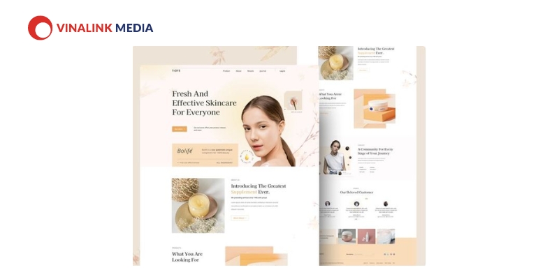 99+ Mẫu Spa website 2024